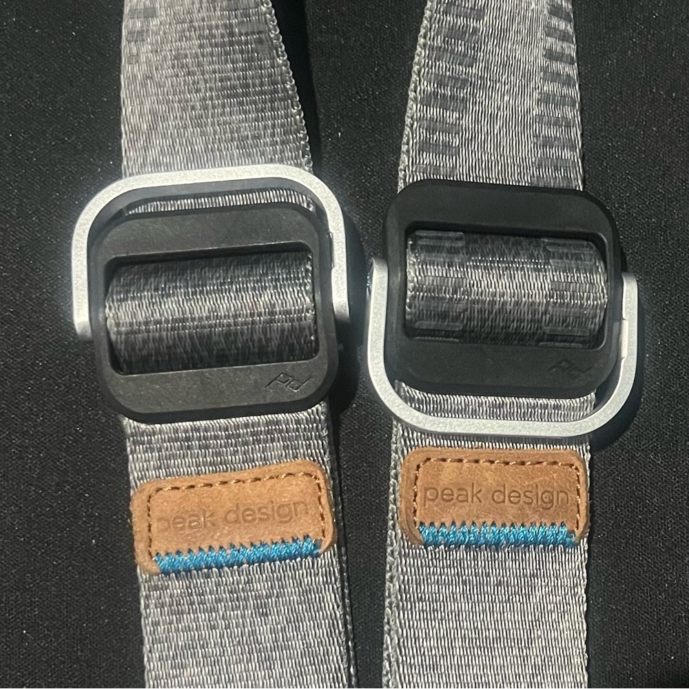 New Peak Design Camera Strap grey